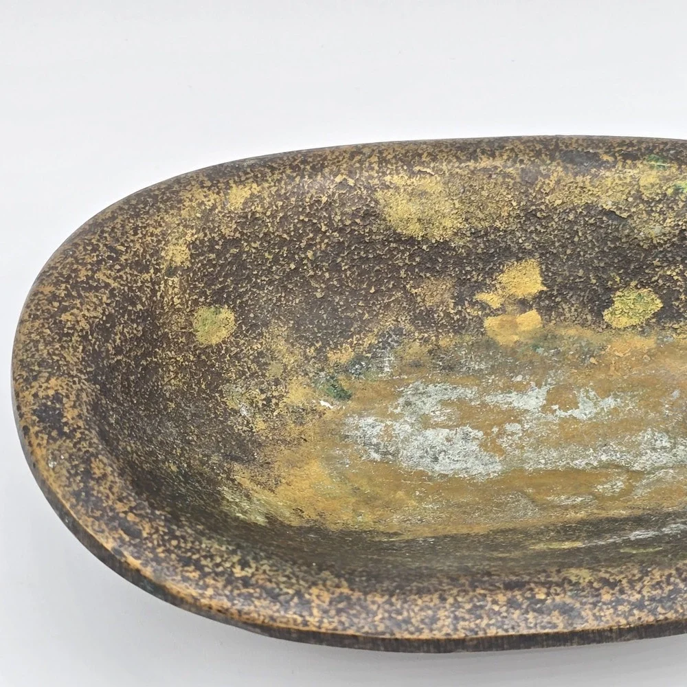 Vintage Soap‎ Dish Bathtub Tub Brass San Pacific International Soap Holder 6
